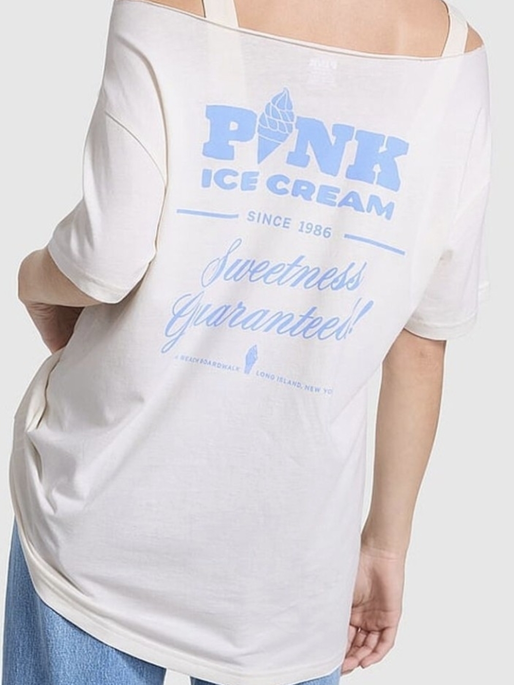 In Search Of Victoria's Secret Off The Shoulder Shirt